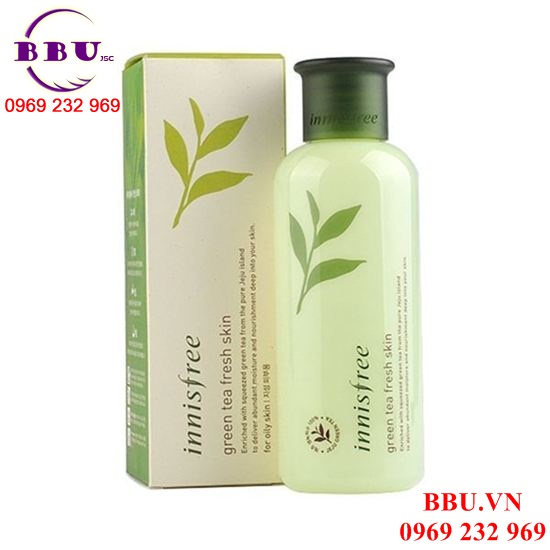 Nước hoa hồng innisfree green tea balancing skin