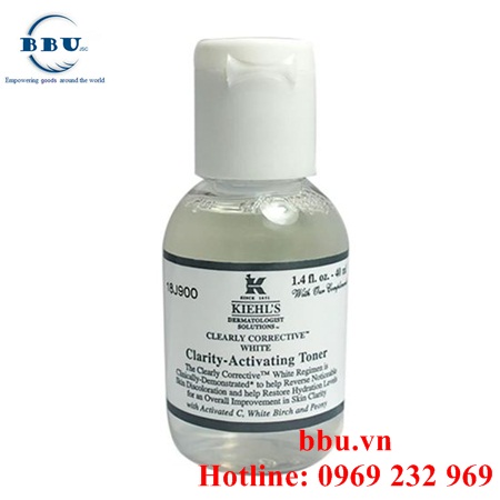 Nước hoa hồng kiehl clearly corrective white clarity activating toner