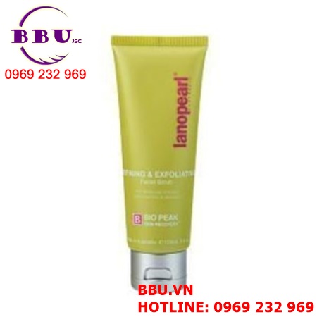 Kem tẩy tế bào chết lanopearl bio peak refining & exfoliating facial scrub