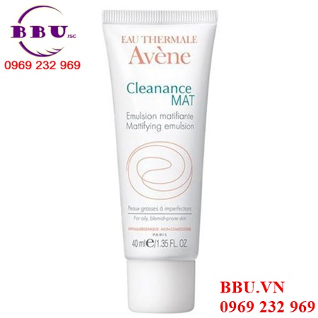 Sữa dưỡng da giảm nhờn avene cleanance mat mattifying emulsion