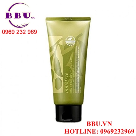 Sữa rửa mặt innisfree olive real cleansing foam