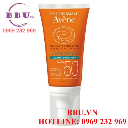 Kem chống nắng dành cho da nhờn mụn eau thermale avène cleanance protection spf 50+