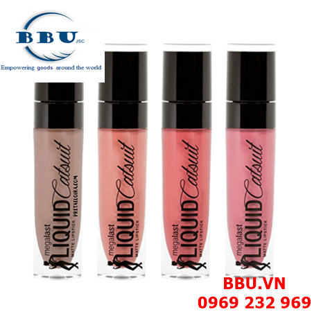 Son kem lì wet n wild mega last liquid catsuit matte lipstick