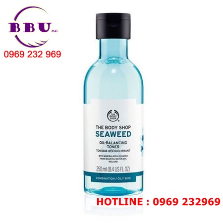 Nước hoa hồng the body shop seaweed oil-balancing toner
