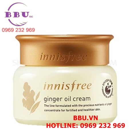Kem dưỡng tinh dầu gừng innisfree ginger oil cream