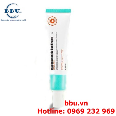 Kem chống nắng chiết xuất rau má a’pieu madecassoside sun cream spf39 pa++
