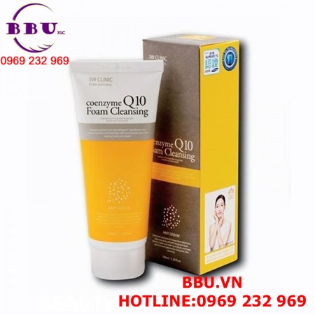 Sữa rửa mặt 3w clinic q10 coenzyme cleansing foam