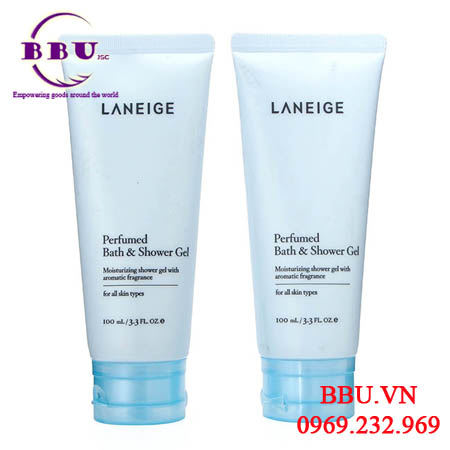 Sữa tắm laneige perfumed bath và shower gel dưỡng ẩm hiệu quả