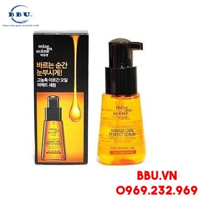 Huyết thanh phục hồi tóc hư tổn mise en scene
