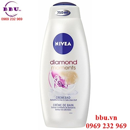 Bộ sưu tập sữa tắm nivea của mỹ loại 750ml