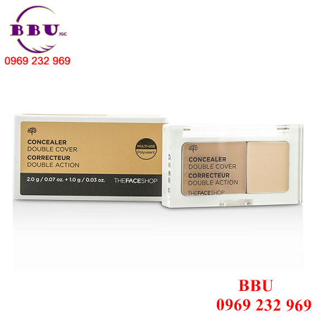 Che khuyết điểm the face shop concealer double cover