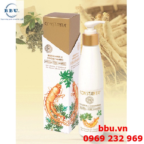 Dầu gội kích thích mọc tóc, ngăn rụng tóc, trị gàu, chiết xuất nhân sâm, lá chè xanh, vitamin b5