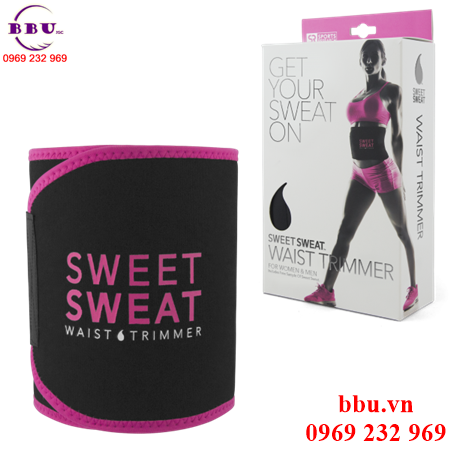 đai nịt bụng tan mỡ sweet sweat waist trimmer
