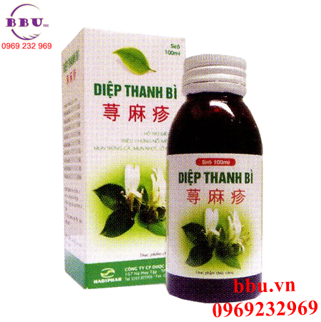 Diệp thanh bì trị mề đay, mụn trứng cá, mẩn ngứa, giải độc gan