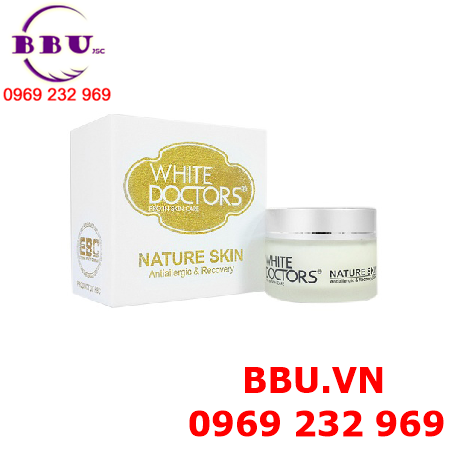 Kem chống và trị dị ứng da nature skin white doctors