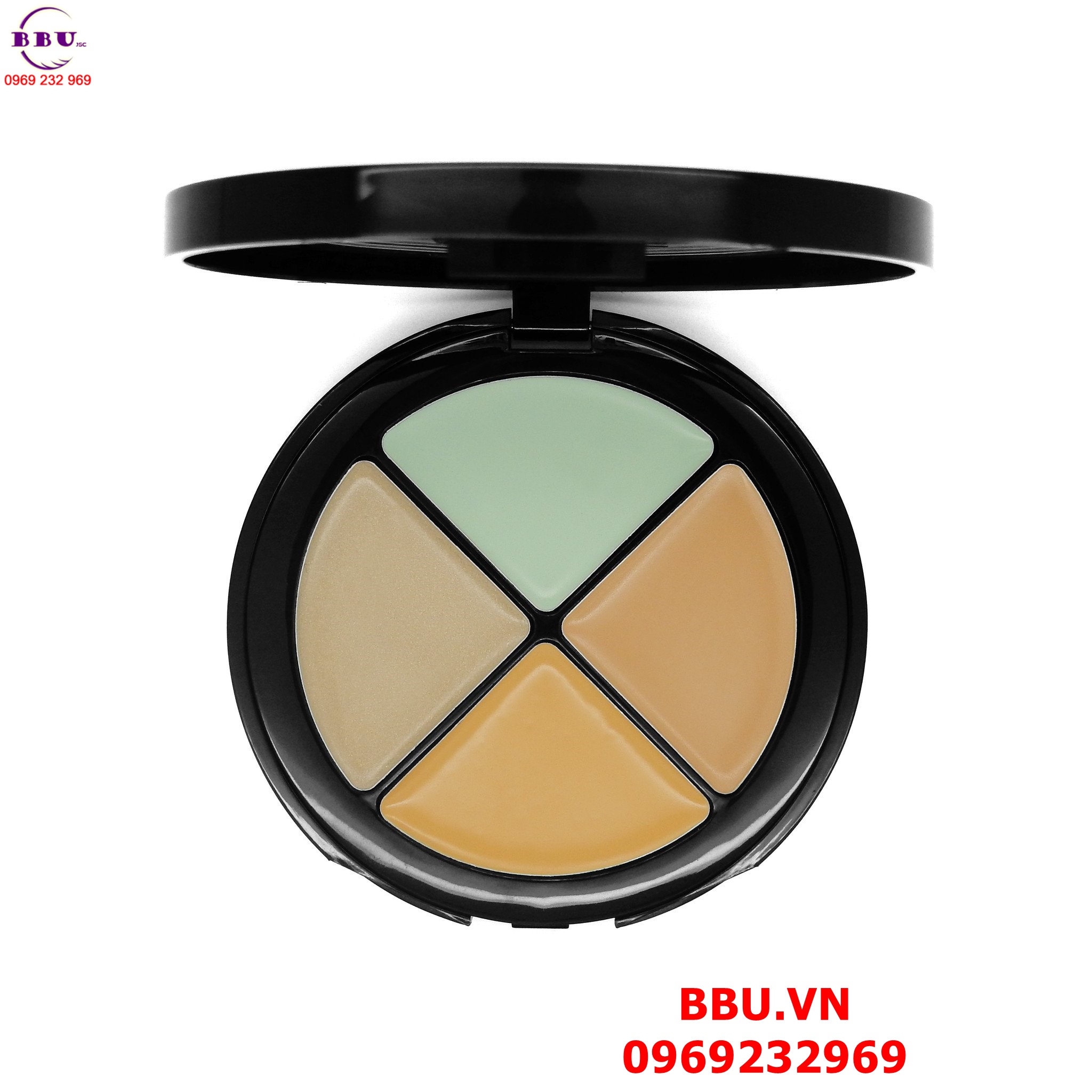 Kem che khuyết điểm 4 tone màu w7 hide seek concealer
