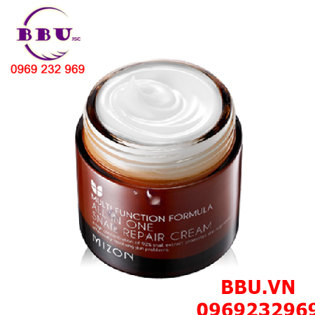 Kem dưỡng tái tạo da   mizon black snail all in one cream