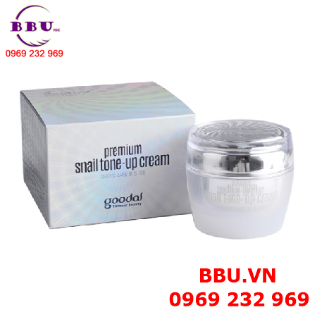 Kem dưỡng trắng da cao cấp từ ốc sên goodal premium snail tone-up cream