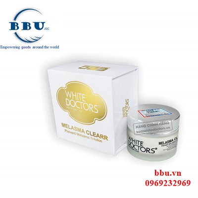 Kem ngăn ngừa nám thể nhẹ white doctors melasma clearr
