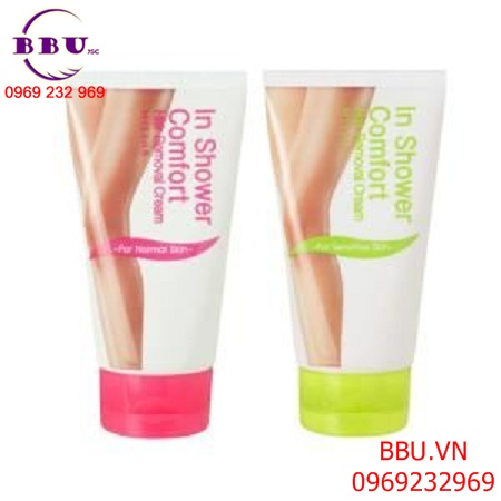Kem tẩy lông missha in shower comfort hair removal cream