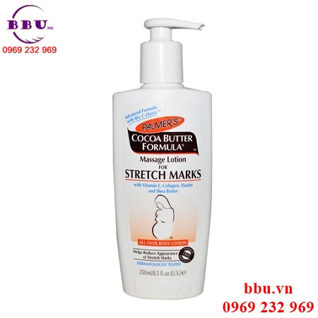 Lotion chống rạn da bà bầu của mỹ palmers stretch marks 250ml