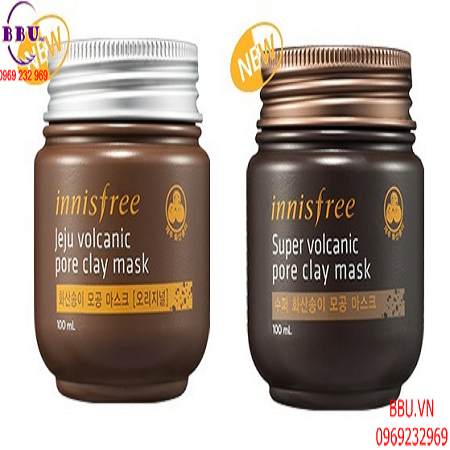 Mặt nạ đất sét innisfree jeju volcanic pore clay mask
