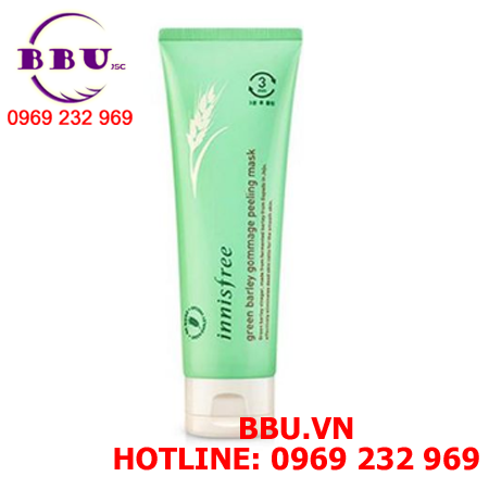Mặt nạ tẩy tế bào chết innisfree green barley gommage peeling mask