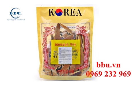 Nấm linh chi thái lát hàn quốc (túi 1 kg)