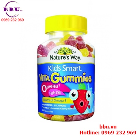 Nature's way kids smart vita gummies multi vitamin 60 viên của úc