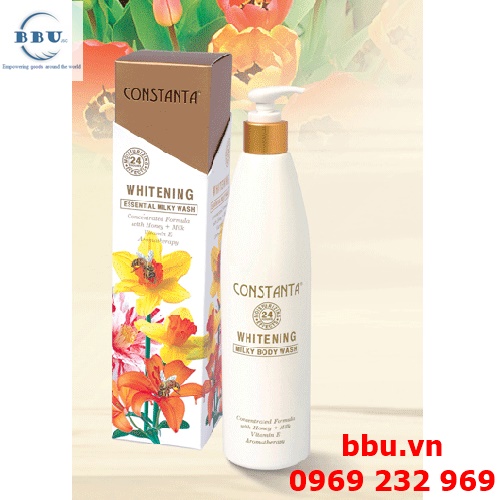 Sữa tắm trắng chiết xuất mật ong, sữa tươi, vitamin e, hương nước hoa