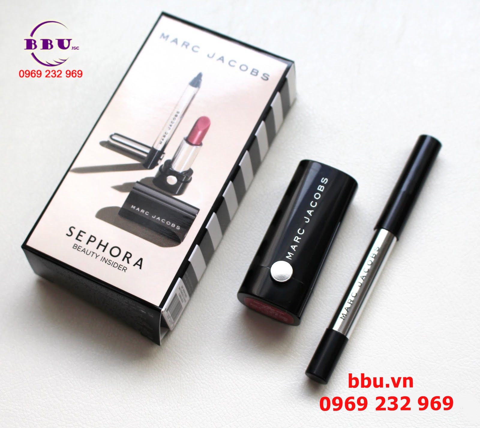 Set son và sáp kẻ mắt marc jacobs sephora