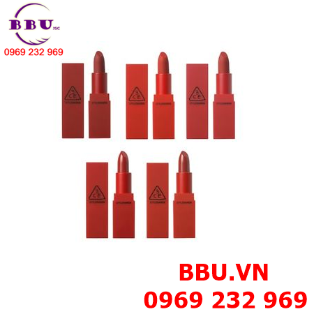 Son lì 3ce red recipe matte lip color