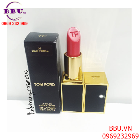 Son tom ford true coral màu 09 lip color