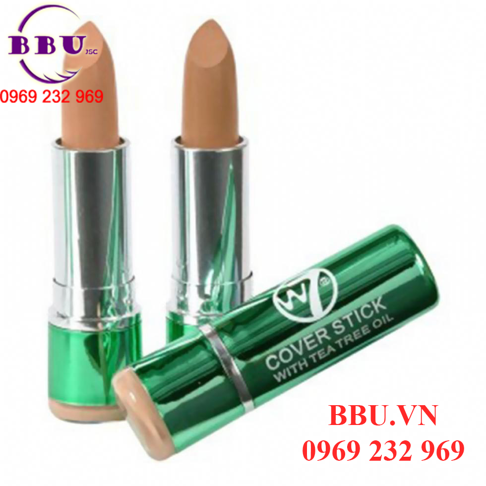 Thanh che khuyết điểm w7 cover stick with tea tree oil