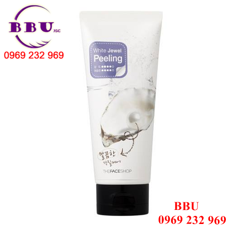 Tẩy tế bào chết mặt smat peeling ngọc trai the face shop