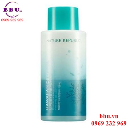 Tẩy trang mắt và môi nature republic hawaiian deep sea lip eye remover