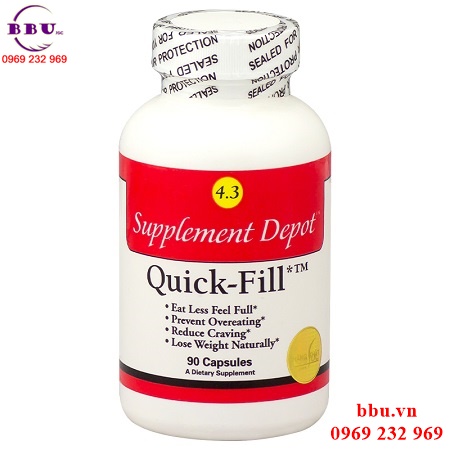 Thuốc giảm cân giúp làm giảm cảm giác đói quick fill 90 viên mỹ