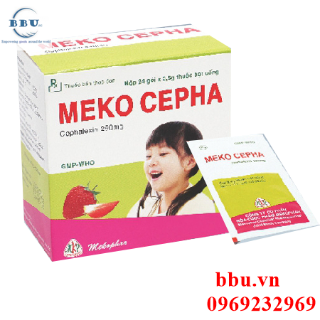 Thuốc kháng sinh điều trị viêm xoang, viêm họng, viêm amidan, viêm thanh quản mekocepha