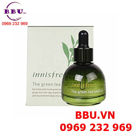 Tinh dầu trà xanh innisfree the green tea seed oil