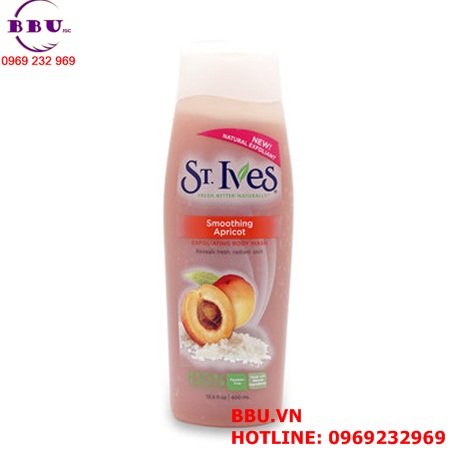Sữa tắm st.ives hương nourish & soothe  và hương st. ives smoothing apricot