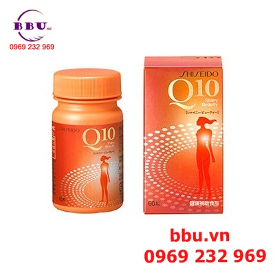 Viên uống đẹp da, chống nhăn shiseido q10 shiny beauty
