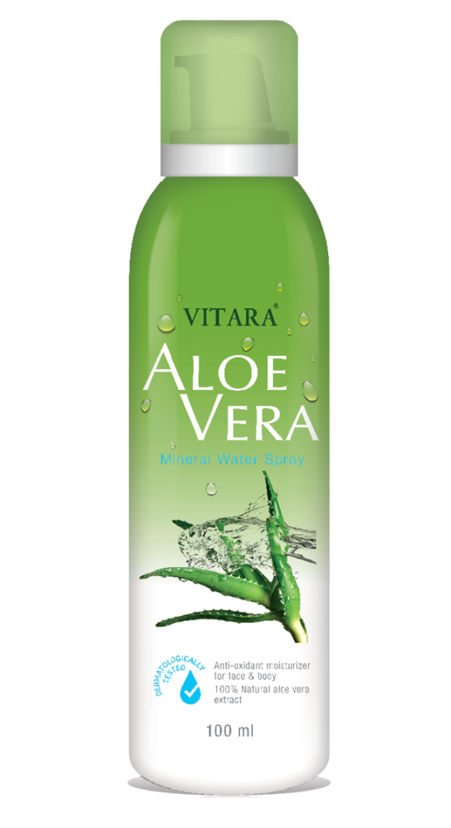 Xịt khoáng dưỡng da vitara aloe vera mineral water spray thailand tốt nhất