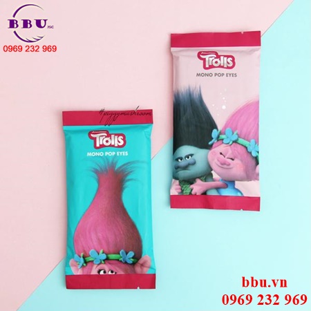 Bảng phấn mắt the face shop trolls mono pop eyes