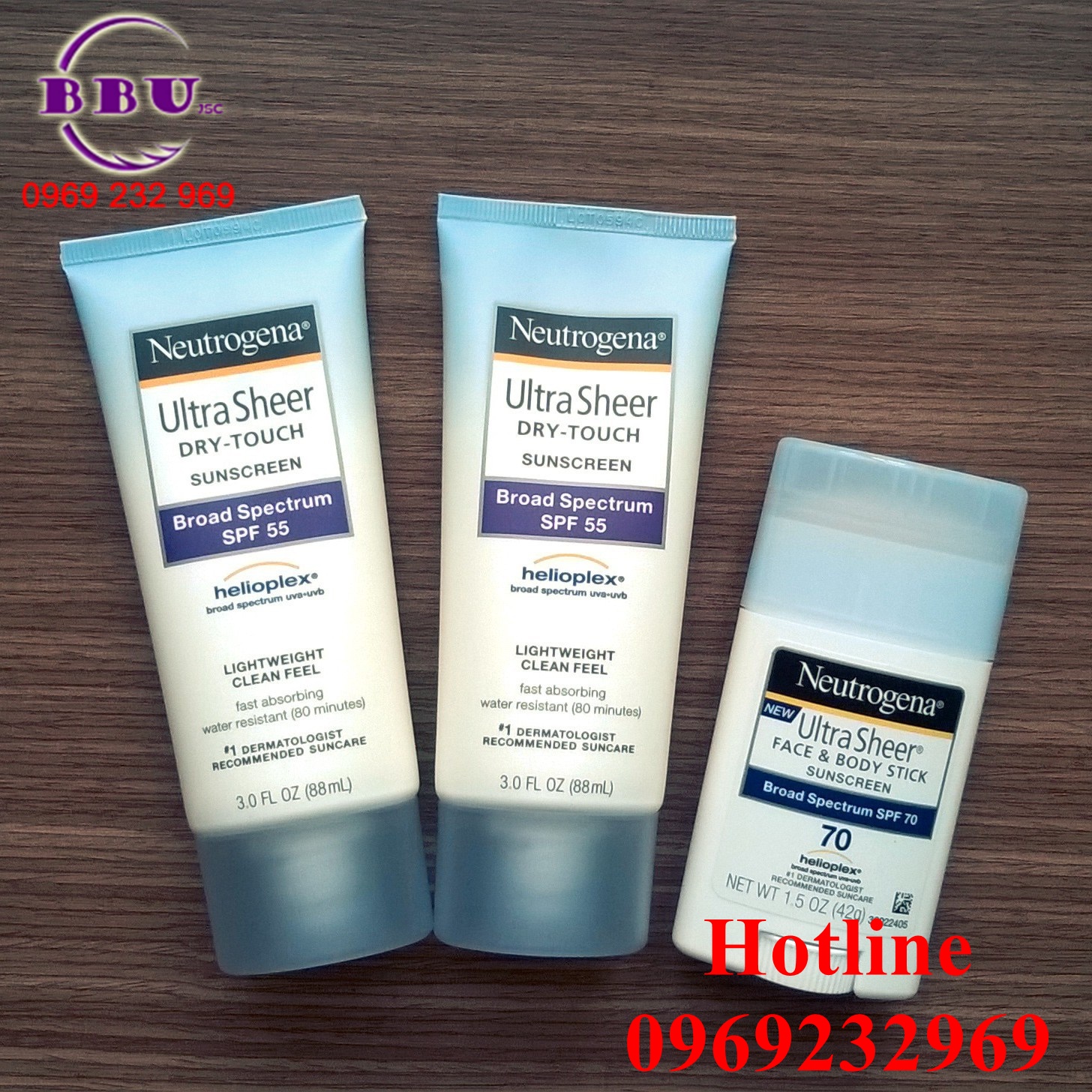 Set chống nắng neutrogena