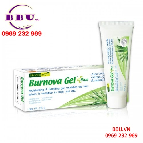 Gel trị bỏng  burnoval plus