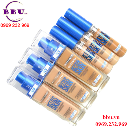 Che khuyết điểm maybelline superstay better skin concealer + corrector của mỹ