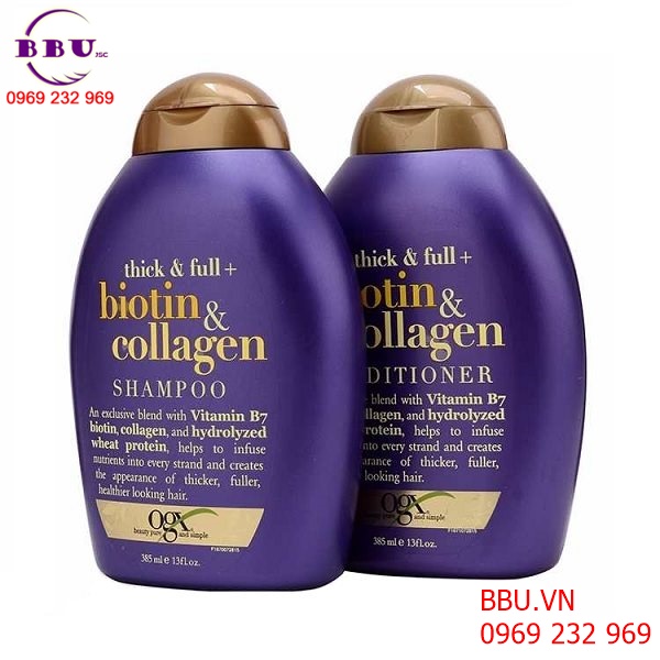 Dầu gội biotin & collagen 
