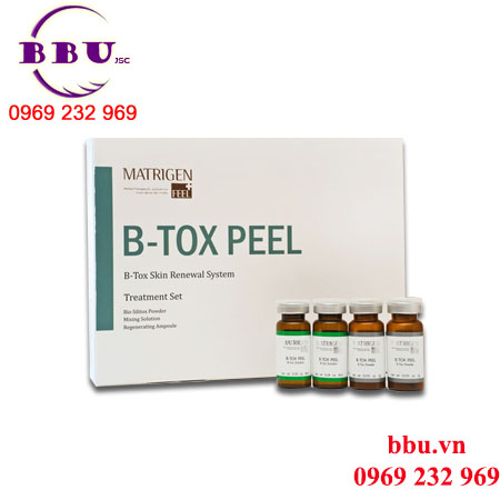 Công nghệ thay da sinh học bằng vi tảo b tox peel maxtrigen