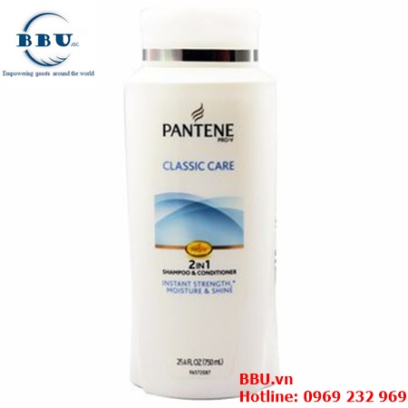 Dầu gội đầu pantene 2in1 pro-v classic care