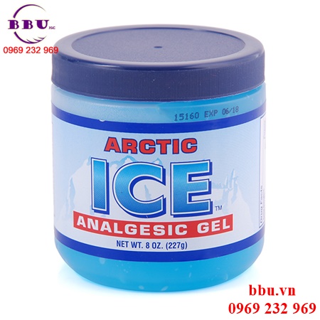 Dầu lạnh xoa bóp giảm đau arctic ice analgesic gel 227g của mỹ